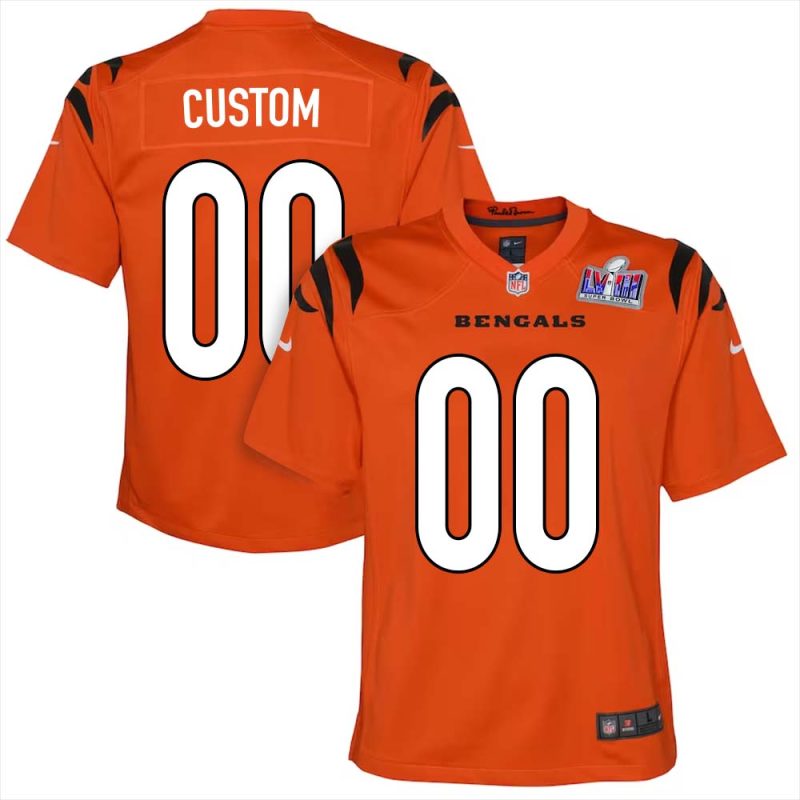 custom-alternate-orange-bengals-super-bowl-lviii-limited-jersey-for